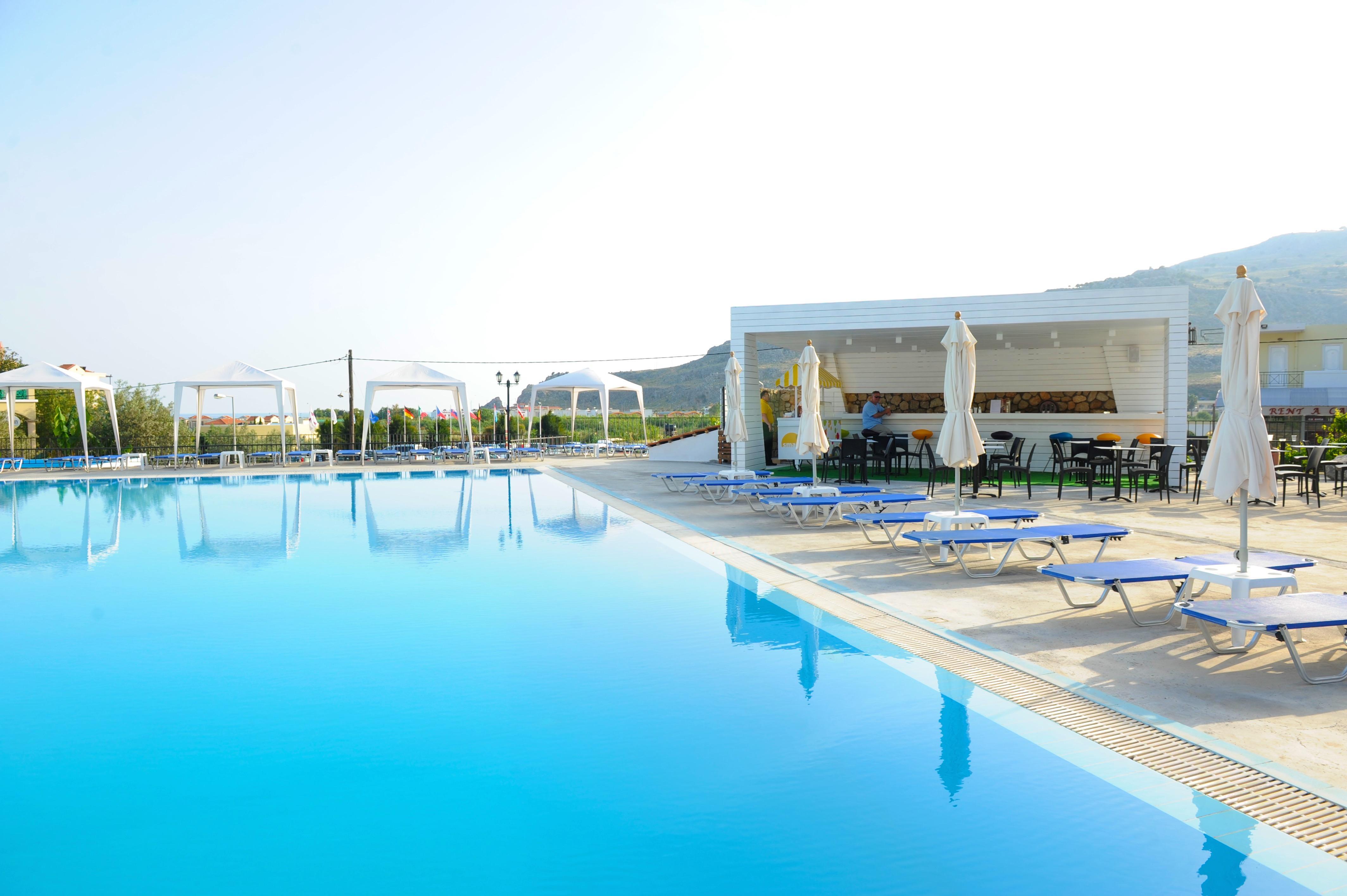 Ellia Hotel Лардос Экстерьер фото