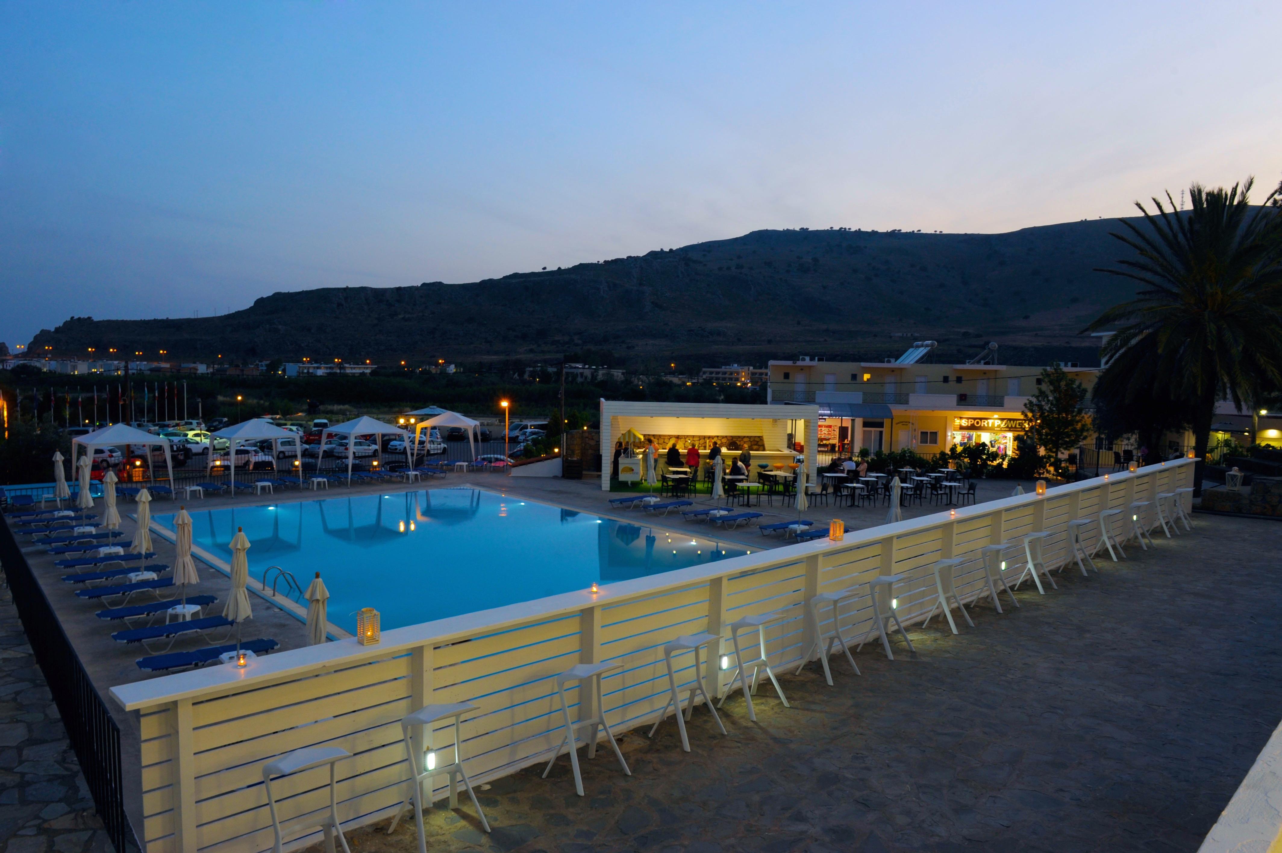 Ellia Hotel Лардос Экстерьер фото