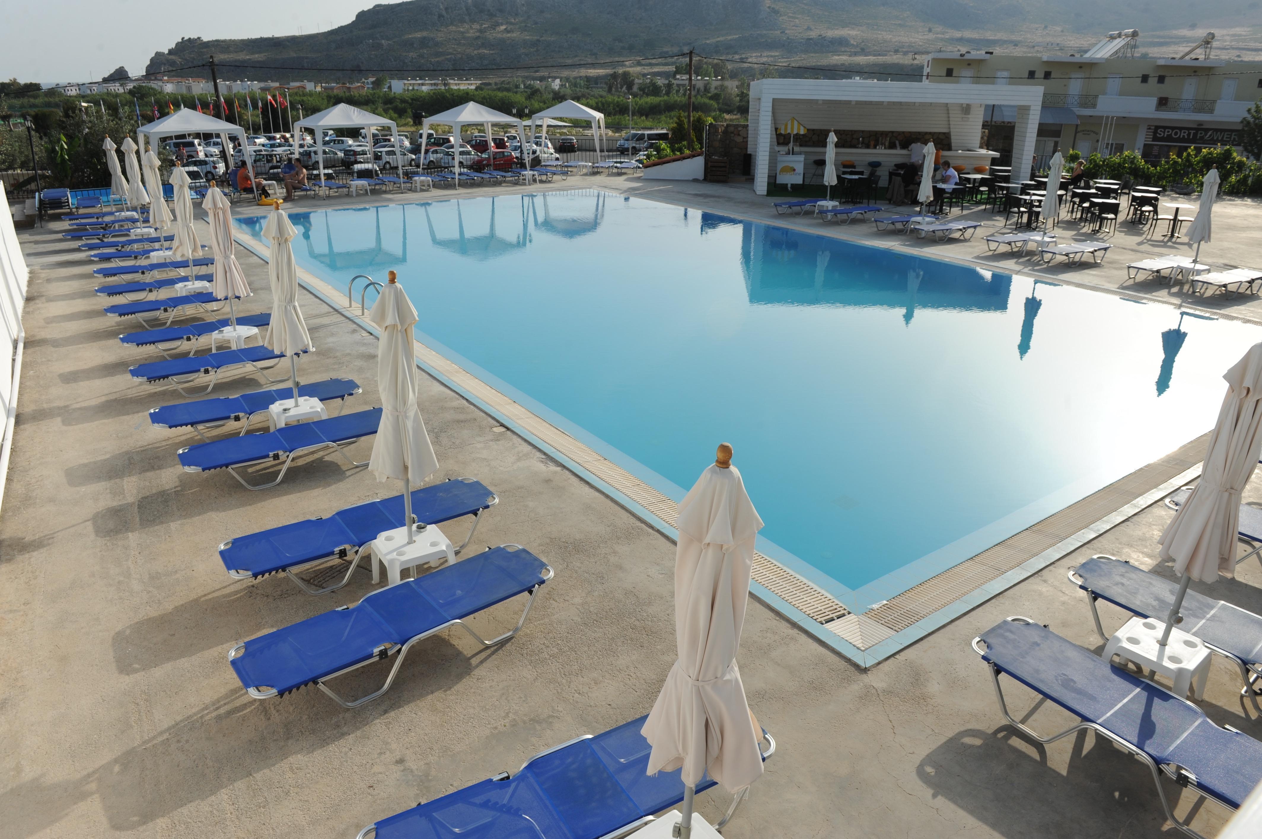 Ellia Hotel Лардос Экстерьер фото